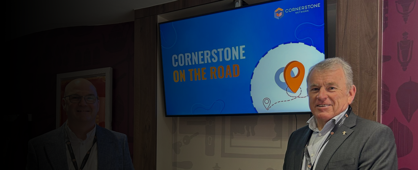 Cornerstone on the road